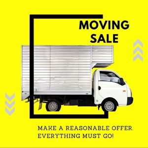 MOVING SALE